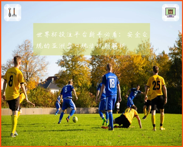 世界杯投注平台新手必看：安全合规的亚洲盘口玩法规则解析